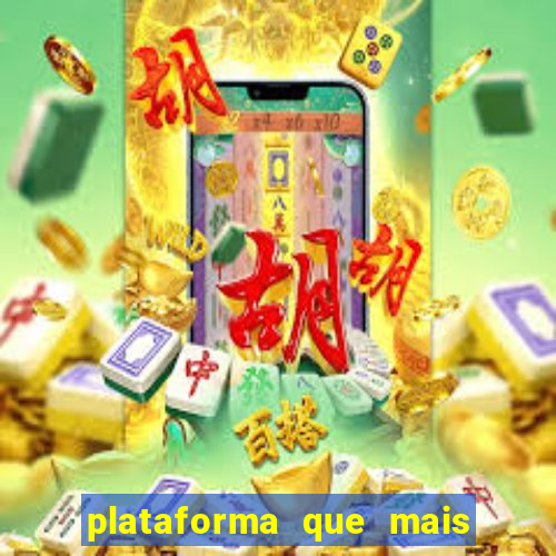 plataforma que mais paga no fortune tiger